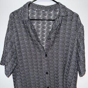 Jacquard Knit Shirt Zara